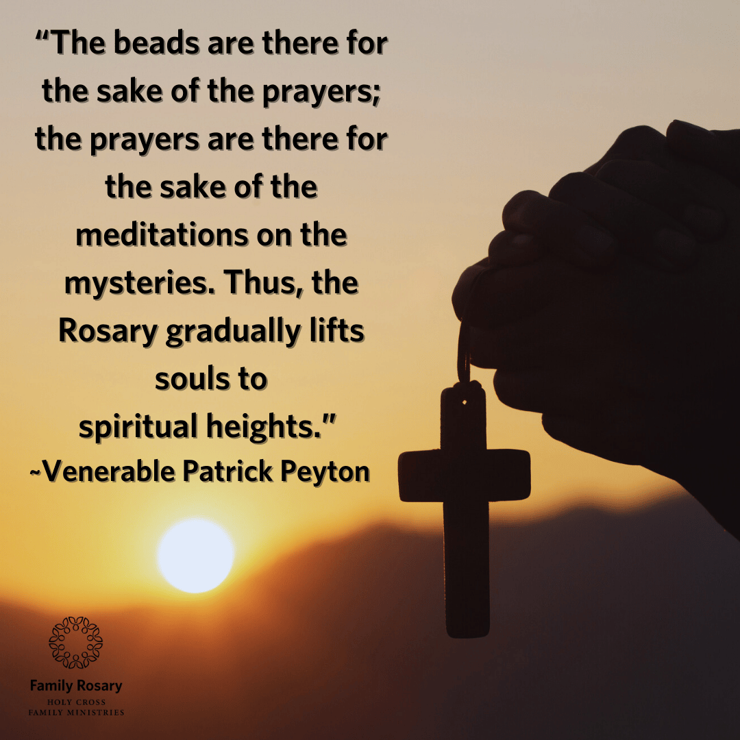 Five Reasons For Praying The Rosary