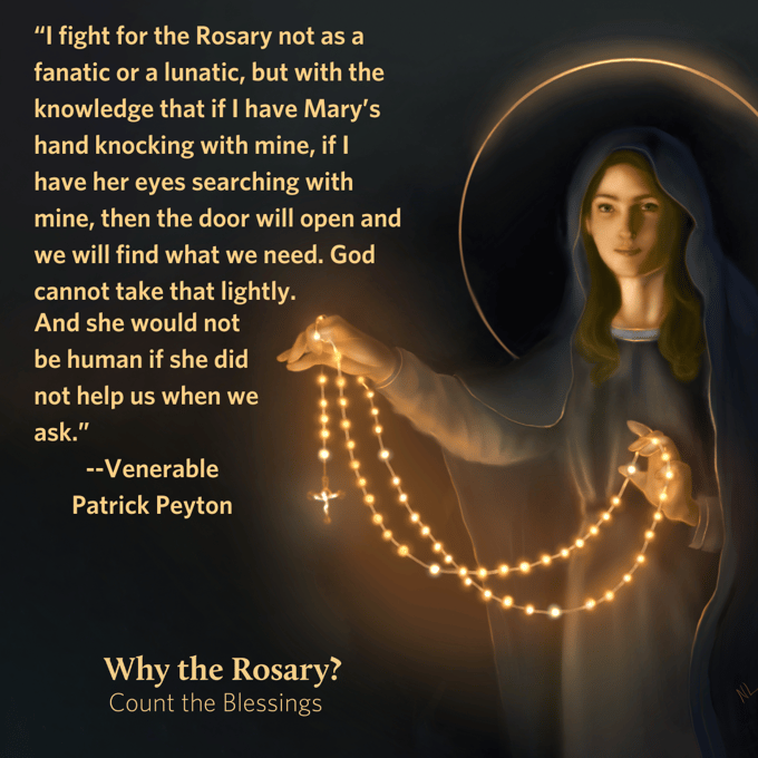Why the Rosary Quote Father Peyton