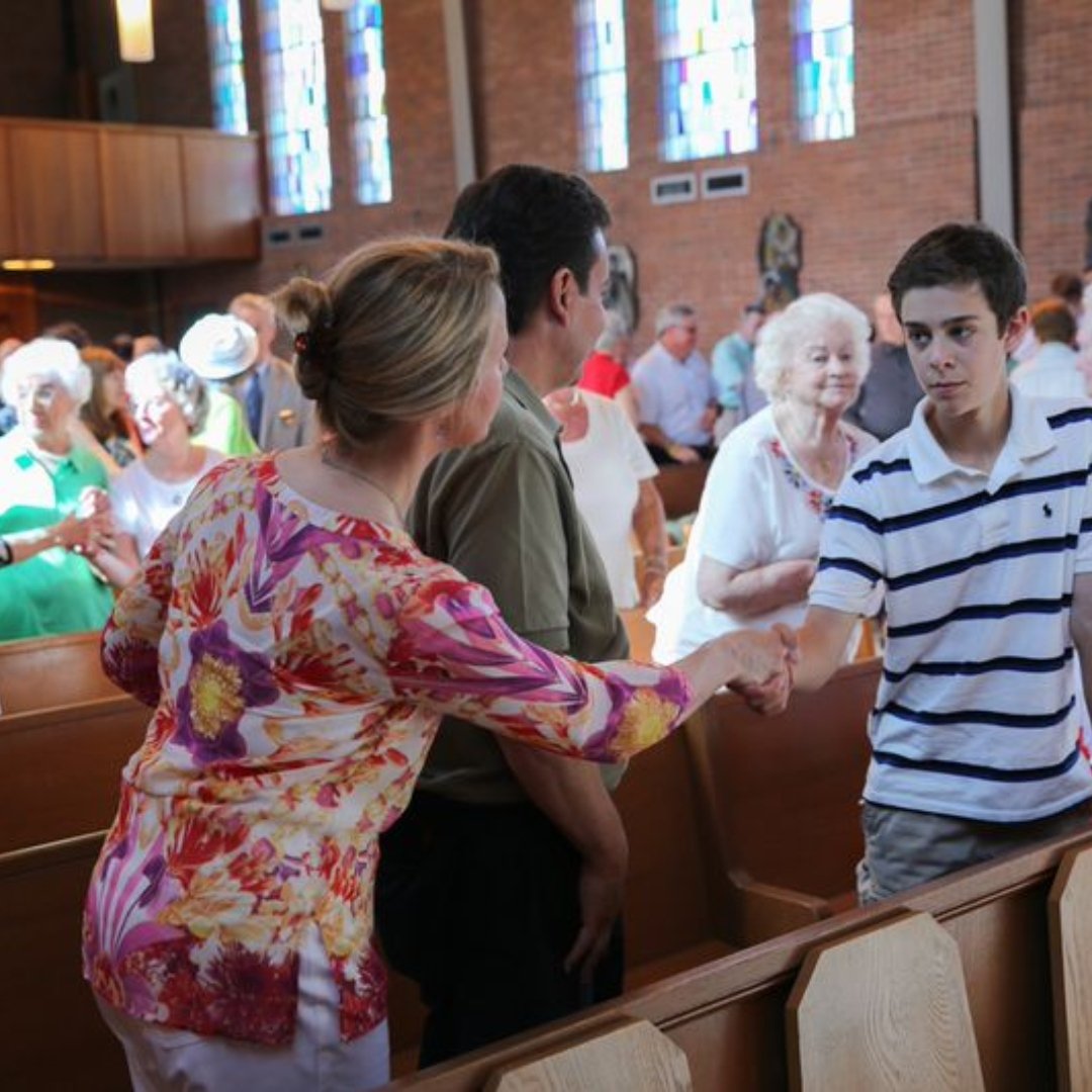 sign of peace at Mass