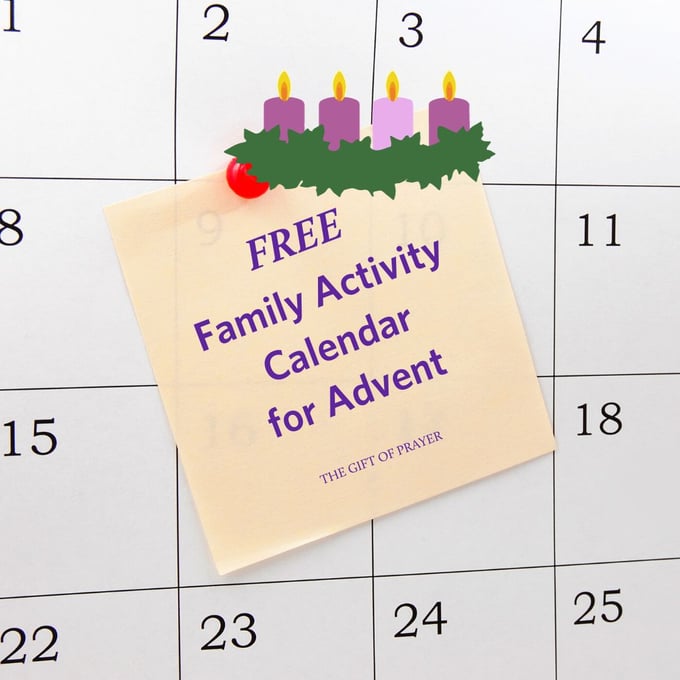 2024 Printable Activity Calendar for Advent