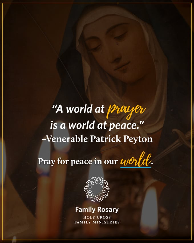 World at Prayer, World at Peace Novena (IG 45)