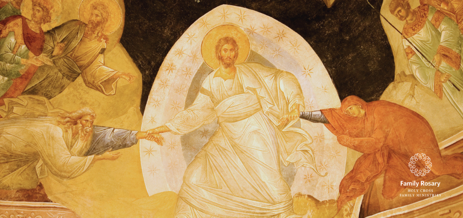 Holy Saturday Rosary with Sacred Art