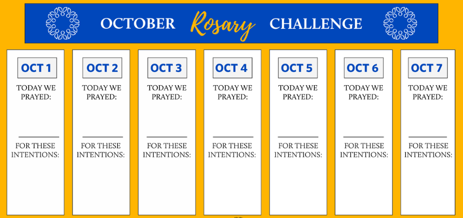 October Rosary Challenge
