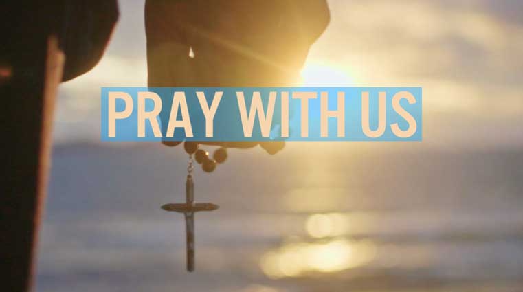 Pray the Rosary with Us On Sundays