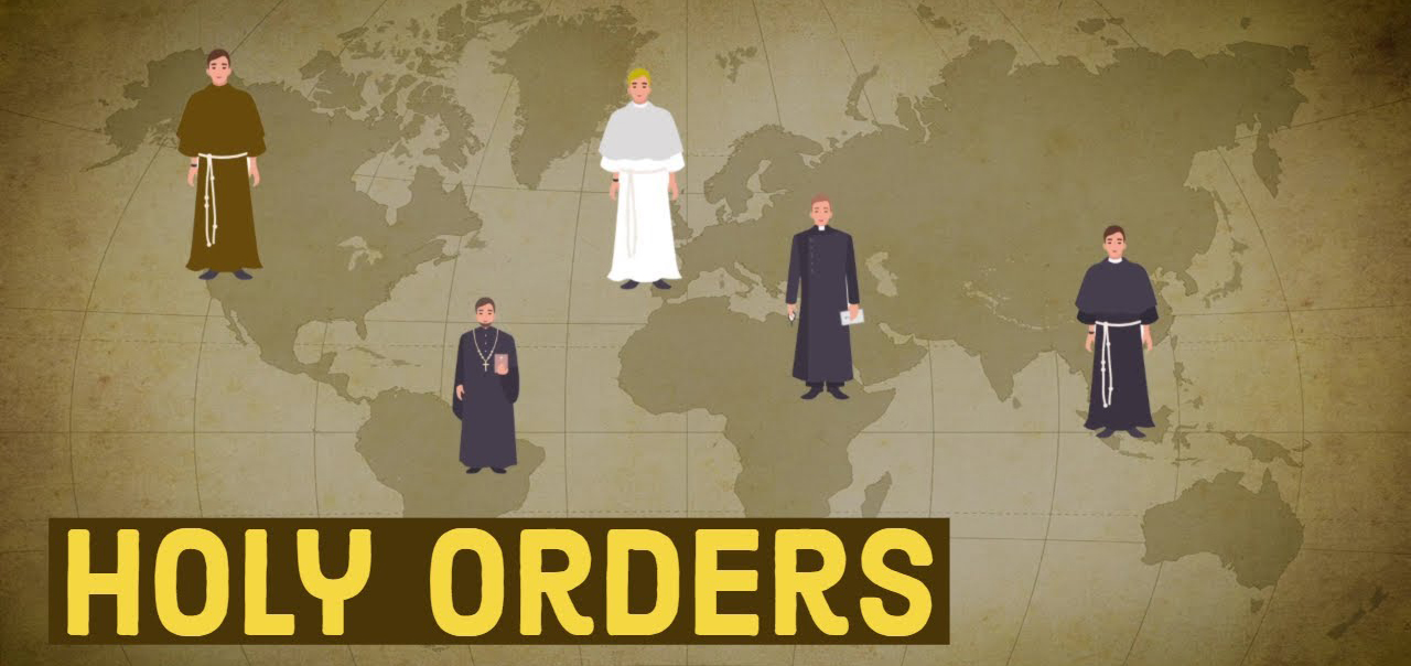 You Don’t Give Holy Orders – You Get Them