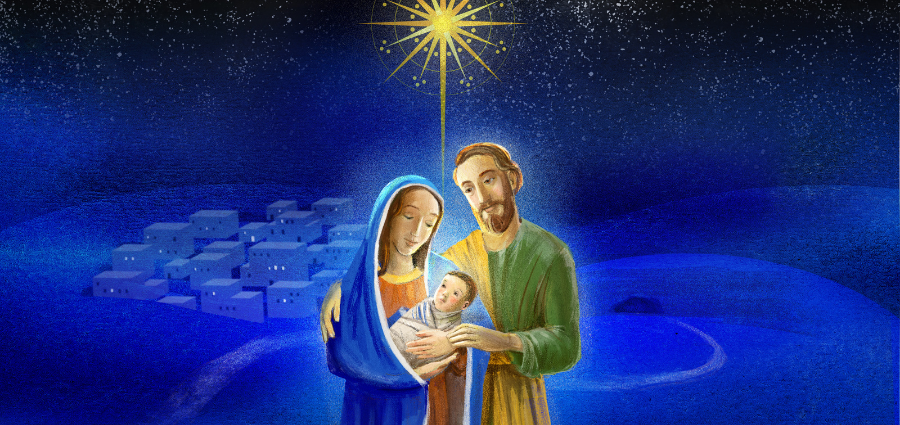 The Third Joyful Mystery: Joseph at the Birth of Jesus