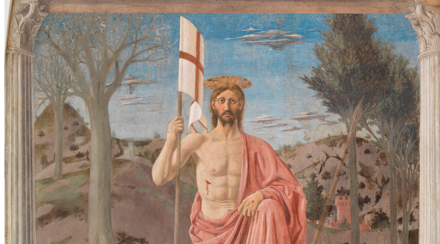 The Resurrection by Piero della Francesca (c. 1460, Italy)