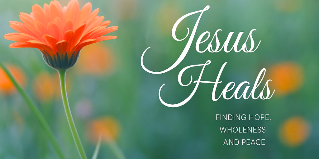 Jesus Heals Book Club: Week 1